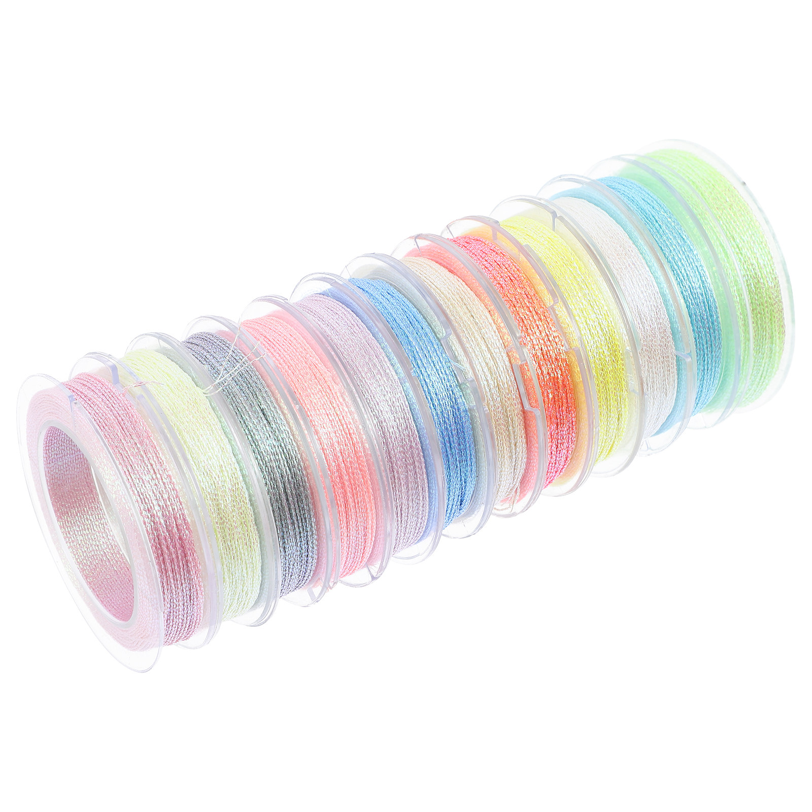 12 rouleaux de fil à broder en - Embroidery Craft avis et prix