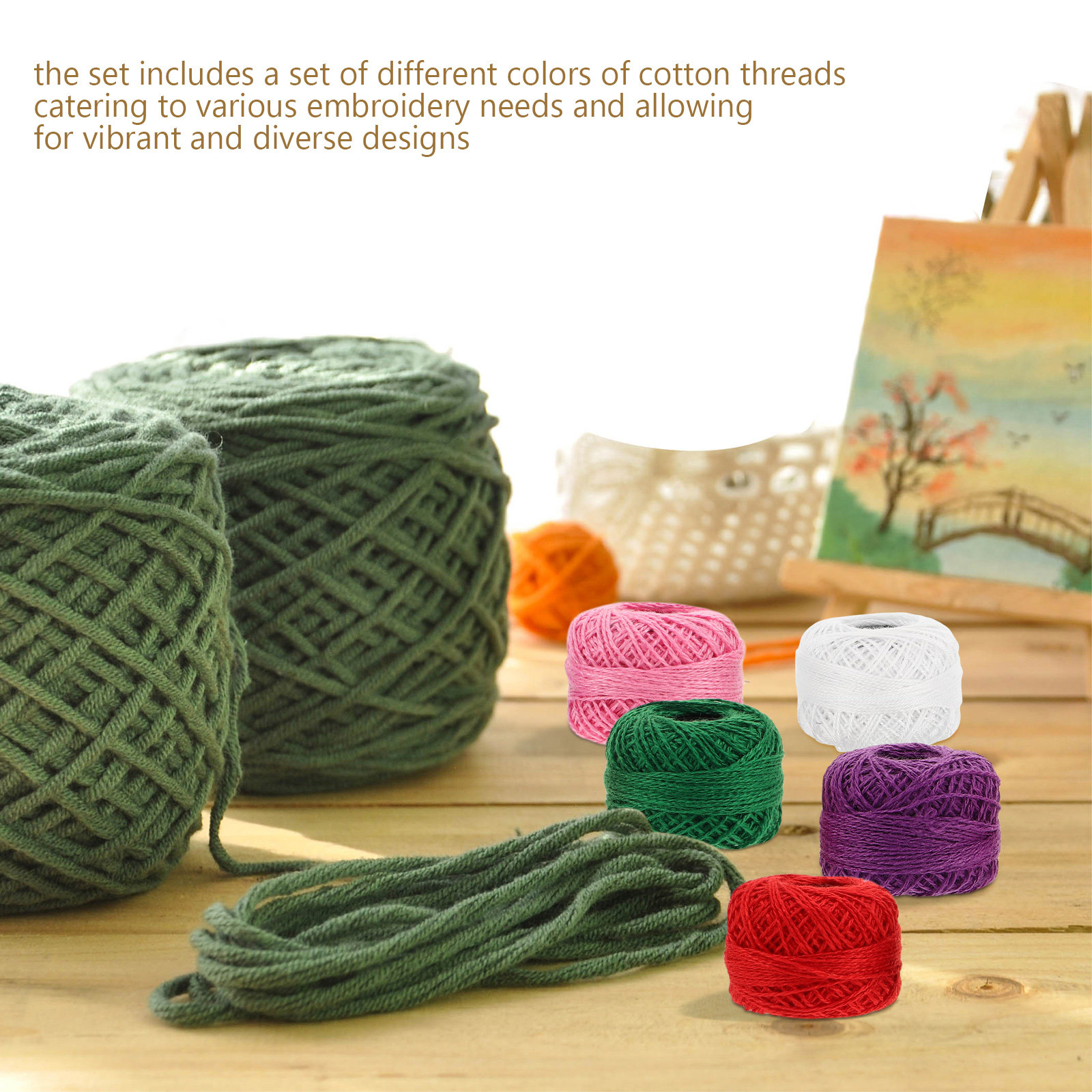 Ensemble de 12 fils à broder e - Embroidery Craft avis et prix