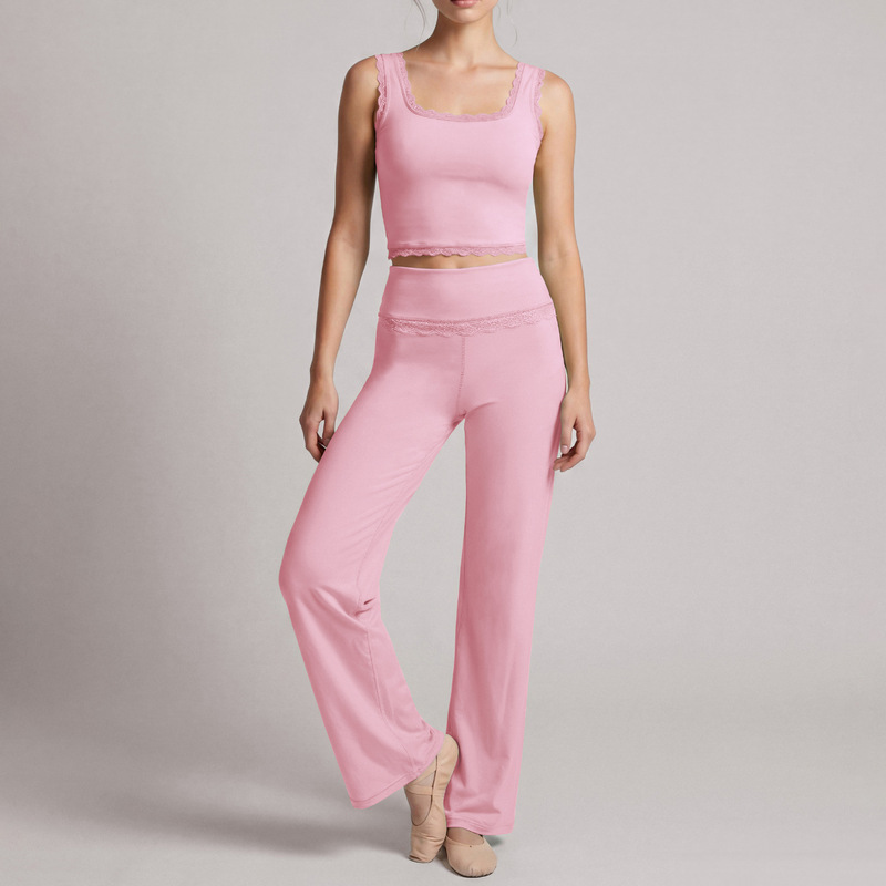Ensemble de vêtements de sport - Elastic Lace Trim avis et prix